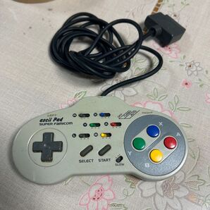 初期動作確認済スーパーファミコン用 SFC 連射コントローラー スーパーファミコン コントローラー アスキーパッド 任天堂 ASC