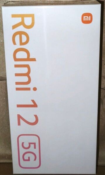 Softbank Xiaomi Redmi 12 5G A401XM ムーンライトホワイト 4GB/128GB 未開封品