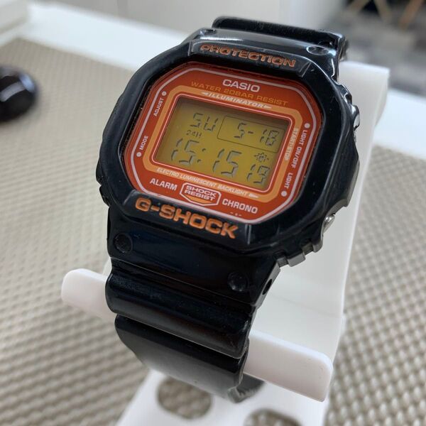 CASIO G-SHOCK DW-5600 オレンジ デジタル腕時計