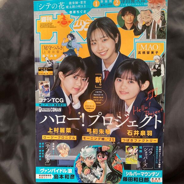 週刊少年サンデー 2025年5月28日号 (小学館)