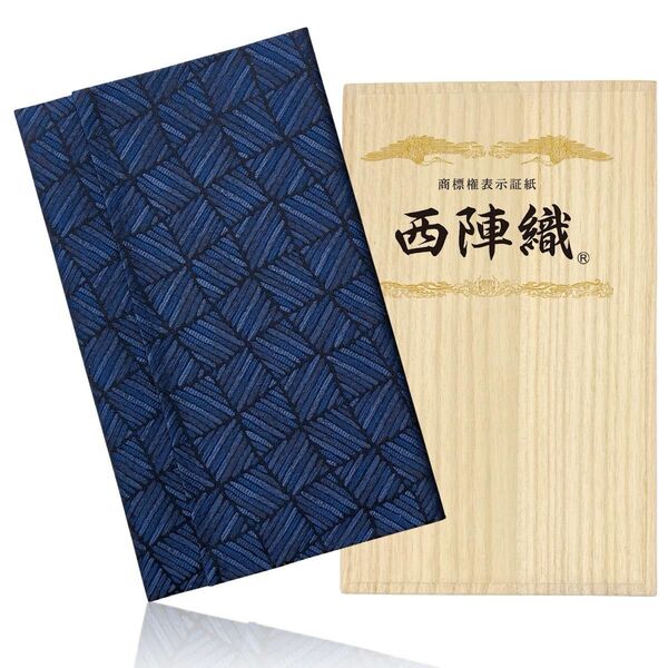 ふくさ 袱紗 【西陣織 正絹 京都老舗の制作】 慶弔両用 結婚式 お葬式 祝儀袋 桐箱 よろけ格子