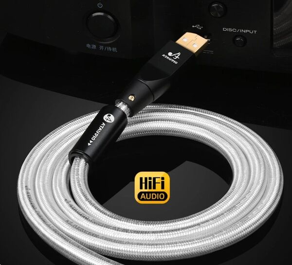 オーディオ用 USBケーブル、dac A to C 7N occ 0.5m