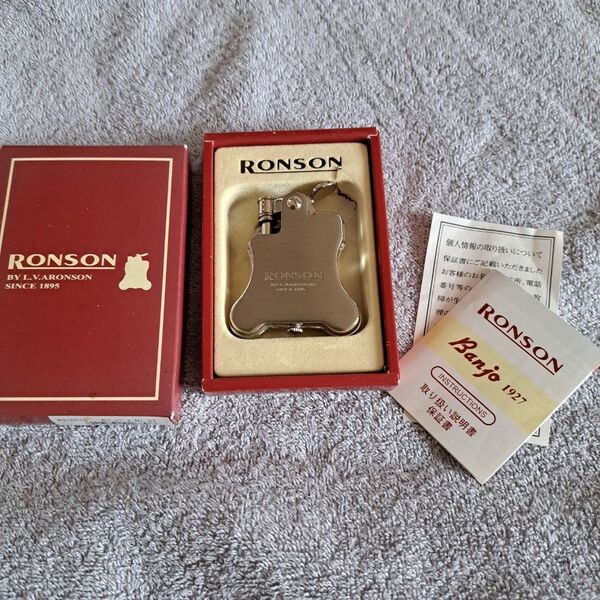 RONSON Banjo 1927 オイルライター 美品