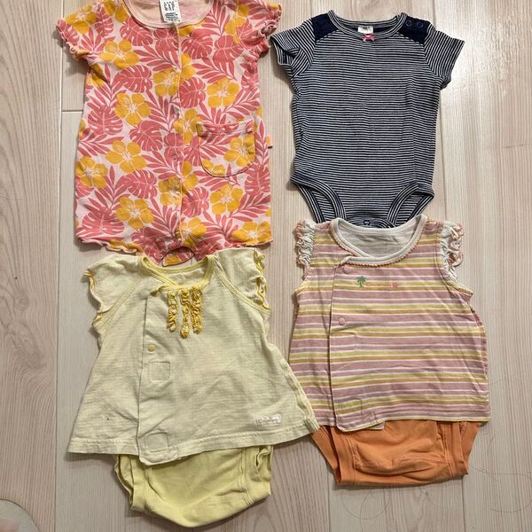 ベビー服 ロンパース 半袖ロンパース 子供服 キッズ