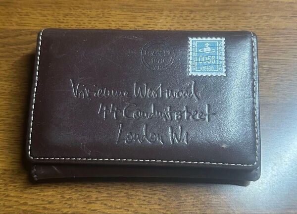 Vivienne Westwood》エンベロープ2 名刺入れ カードケース ブラウン