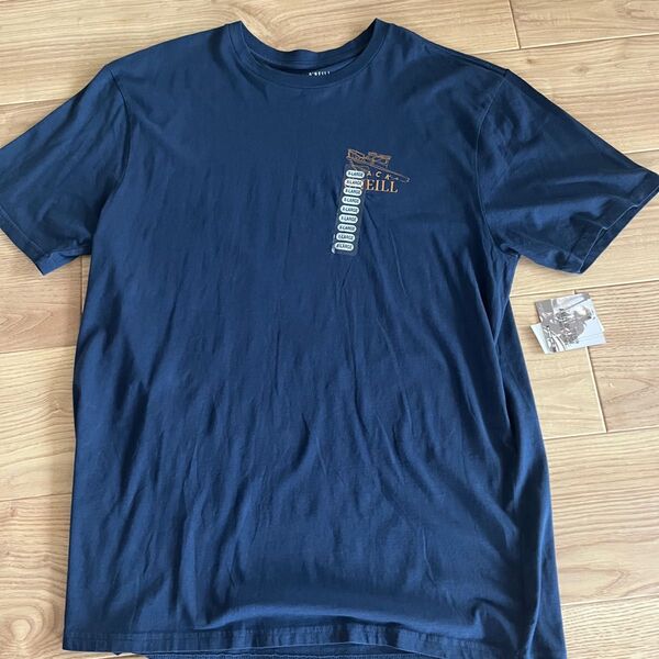 【新品 未使用】O’NEILL Tシャツ ネイビーXLサイズ