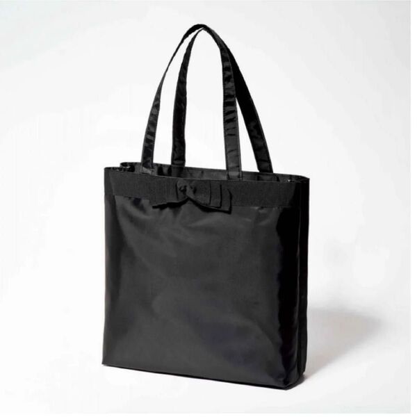 ランバンリボン付き上品トートBAG