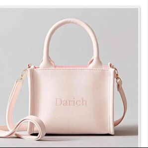 Darich ショルダーストラップつきロゴトート