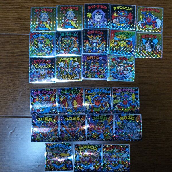美品 ビックリマンシール 25枚セット ヘッドだらけ 40thスペシャルエディション