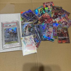 ワンピースカード トラファルガー ロー コミパラ psa10 おまけ