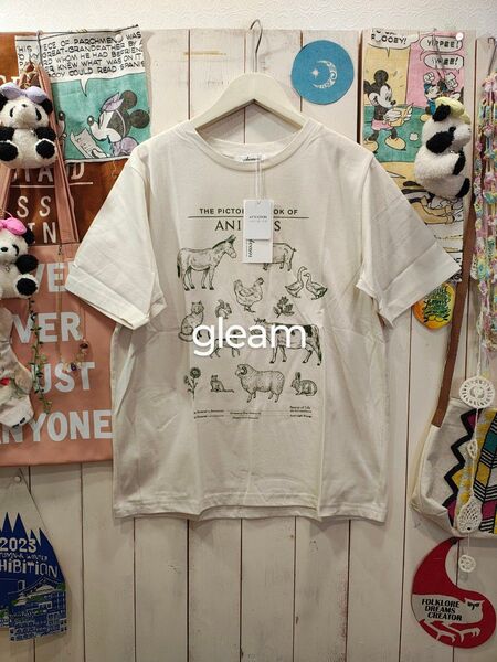 gleam(^o^)動物園Tシャツ
