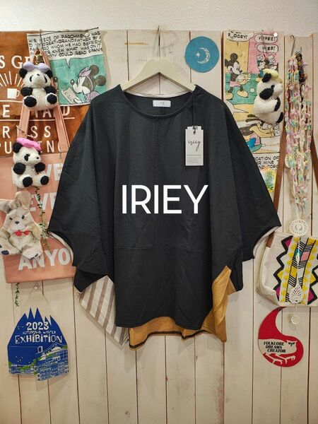 IRIEY(^o^)おしゃれプルオーバーチュニック ゆったりサイズ