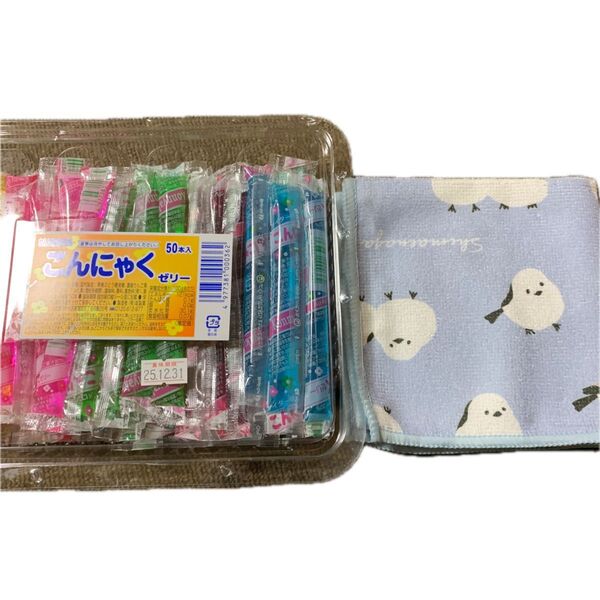 シマエナガ布巾 お菓子まとめ売り