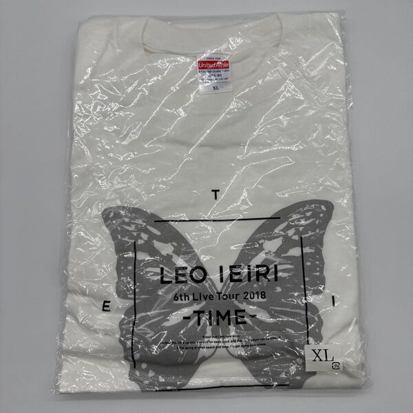 LEO IEIRI 6th Live Tour 2018 -TIME- Tシャツ XL 白色