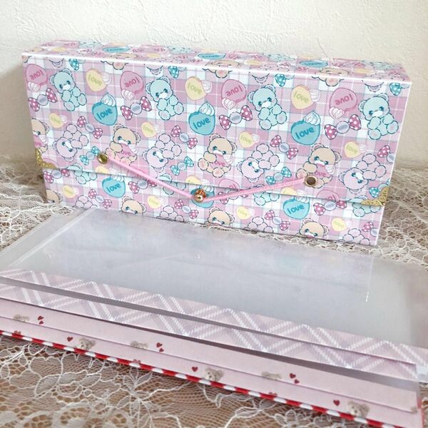 マステケース おすそ分けボックス ロールシール 切り売り おすそ分けファイル ハンドメイド