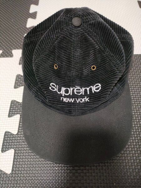 Supreme キャップ ブラック シュプリーム