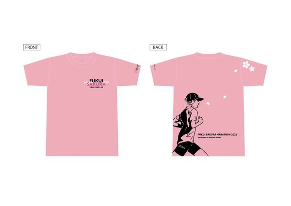 大迫傑プロデュース ふくい桜マラソン2025 参加記念 ランニング Tシャツ