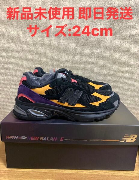 KITH × New Balance 2010 "Black/Multi" 24cm