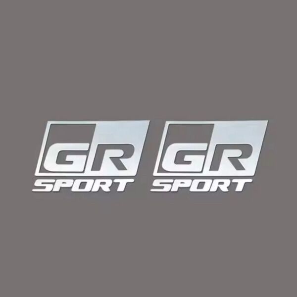 GRメタルエンブレムステッカー 2個