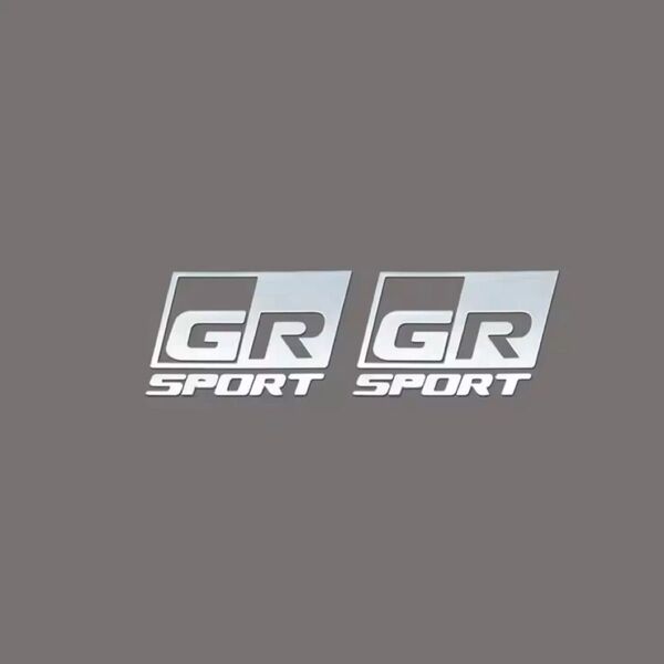 GRメタルエンブレムステッカー 2個