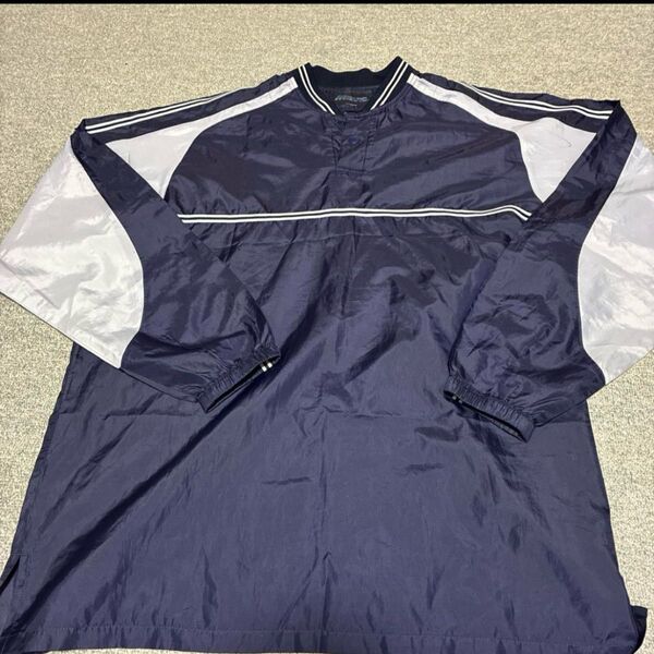 ミズノ mizuno シャカシャカ シャツ 長袖 XL LLサイズ 送料無料 ウィンドブレーカー ナイロンジャケット