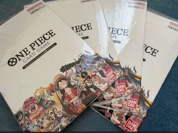 ONE PIECEカードゲーム プレミアムカードコレクション 25周年エディション 4冊
