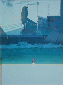 Art hand Auction Yoji Nakano, 【Manchmal】, Aus einer seltenen Sammlung von Rahmenkunst, Schönheitsprodukte, Neuer Rahmen inklusive, Porto inklusive, Japanischer Maler, Malerei, Ölgemälde, Abstraktes Gemälde