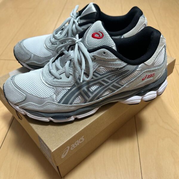 Asics Gel-NYC "White/Steel Grey" アシックス ゲルニューヨーク