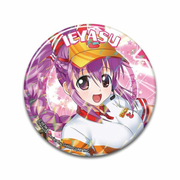 戦国乙女大きめ缶バッジ【イエヤス】
