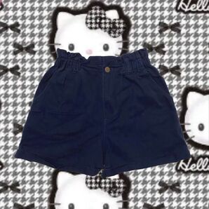 最終値下げ 紺 ショートパンツ 秋服 冬服 平成ギャル 姫ギャル y2k 00s