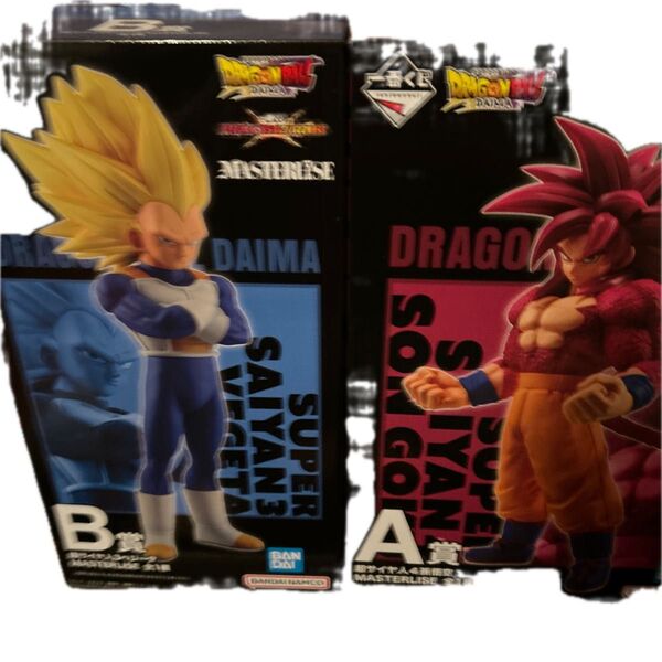 一番くじ ドラゴンボール A賞 B賞 MASTERLISE フィギュア VSオムニバスクロス