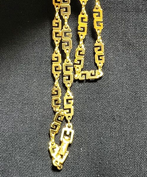 ◆GIVENCHY ジバンシー◆総ロゴGG ネックレス ゴールドカラー