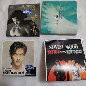 8cmCD 4枚セット 岡村靖幸/米米CLUB/B'z/NEWESTMODEL