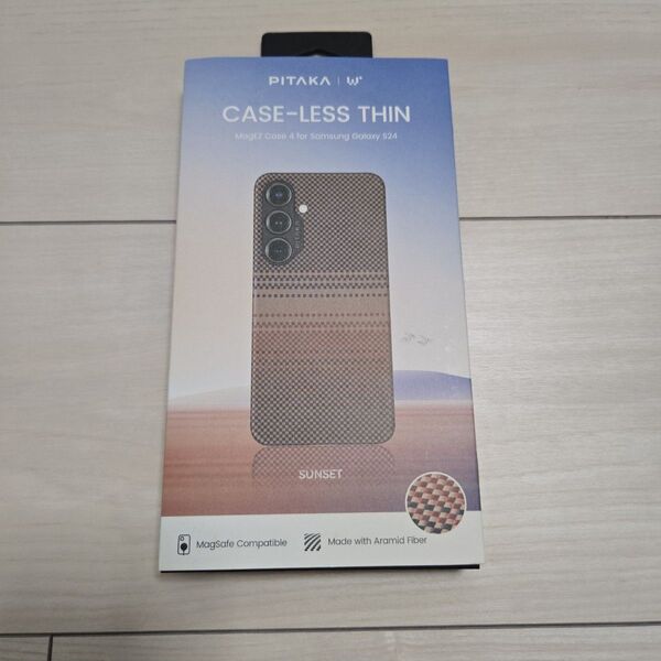 Galaxy S24 PITAKA MagEZ Case 4 SUNSET