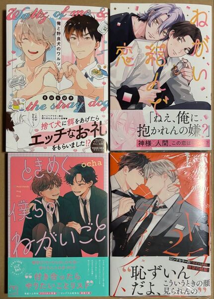 新刊 BLコミック きはら記子 熊雪ふる ocha 大島かもめ