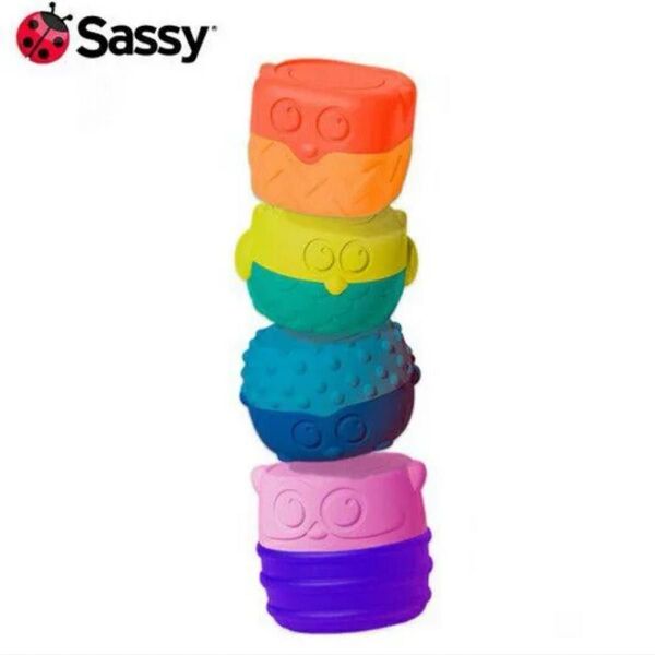 SASSY Sassy サッシー つなげてフレンズ 積み木 つみき 知育玩具
