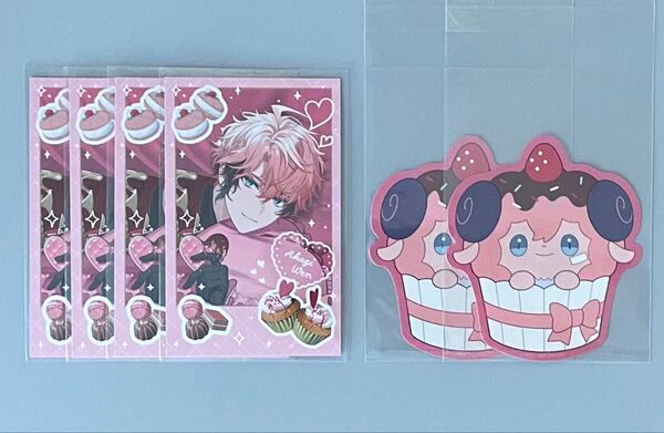 にじさんじ Melty Valentine チェキ ステッカー 赤城ウェン