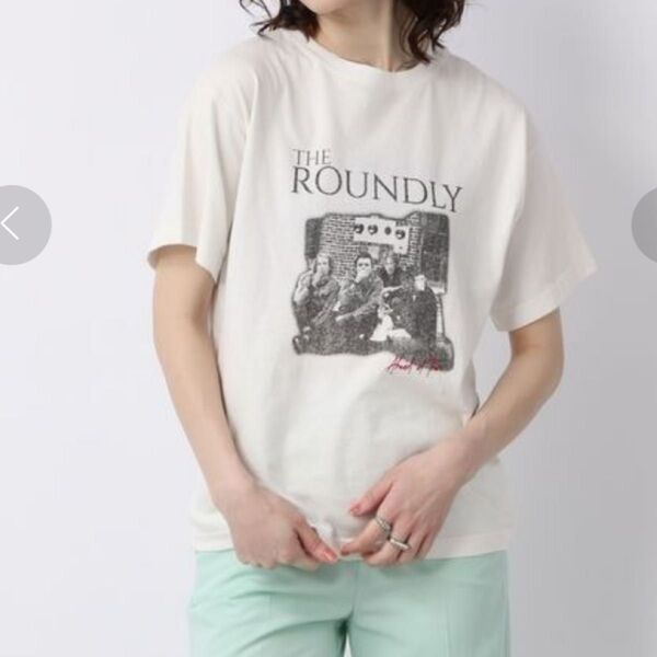 JEANASIS ビンテージROCK TEE ホワイト 古着 ロックT フリーサイズ