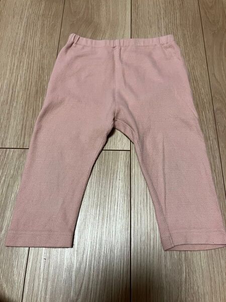 【UNIQLO】カノコ レギンス(100cm/ピンク)