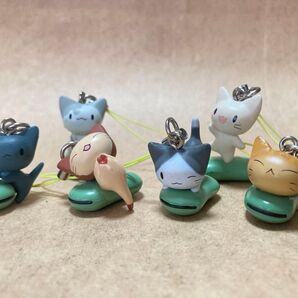 まめまめねこねこ ストラップ ガチャガチャ
