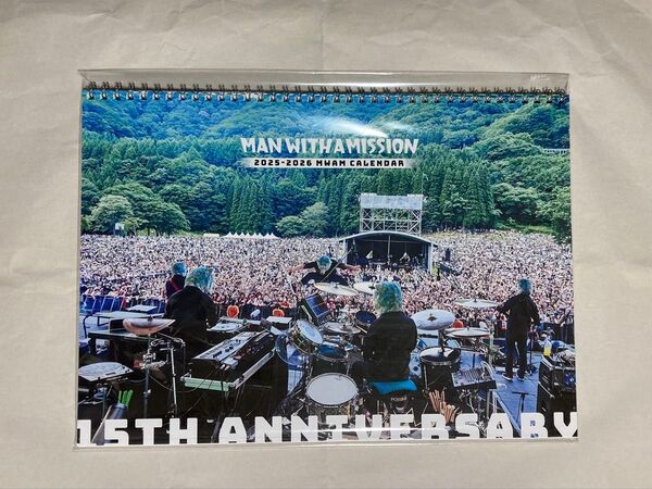 MAN WITH A MISSION 15th anniversary カレンダー&ステッカー 福袋