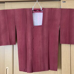 道行コート 着物コート しつけ糸付き 昭和レトロ アンティーク