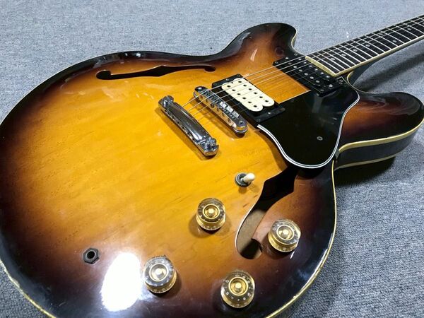 1980年製 AriaProⅡ【超レア!ジャパンヴィンテージ】ES-800DS カタログ外 超希少個体 セミアコ dimarzio
