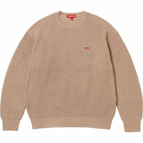 Supreme Small Box Ribbed Sweater 23FW Mサイズ セーター