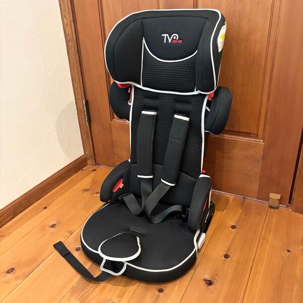 美品 日本育児 トラベルベストEC Fix ISOFIX 3点式シートベルト チャイルドシート ジュニアシート
