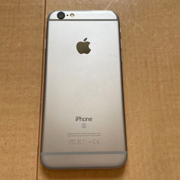 【外観美品・ジャンク】iPhone6s 64GB シルバー バッテリー79%