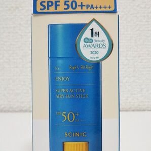 サイニック エンジョイスーパー アクティブエアリー サンスティック SPF50+ PA++++ 15g 1個
