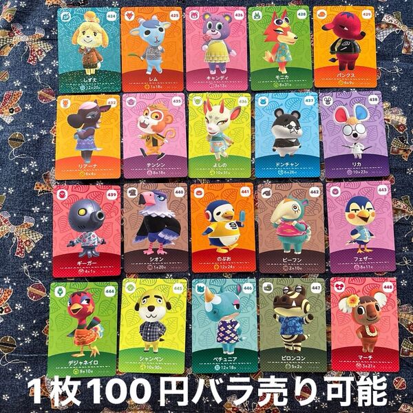 どうぶつの森amiiboカード ⑲
