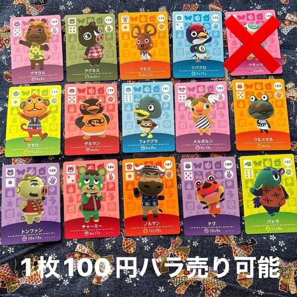 どうぶつの森amiiboカード ⑧