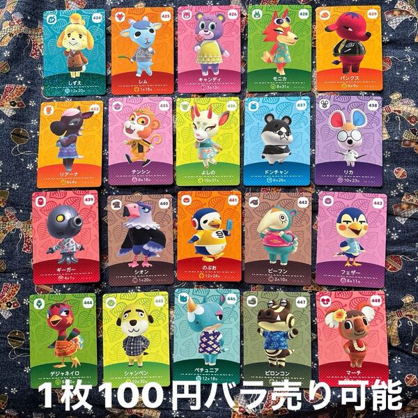 どうぶつの森amiiboカード ⑳